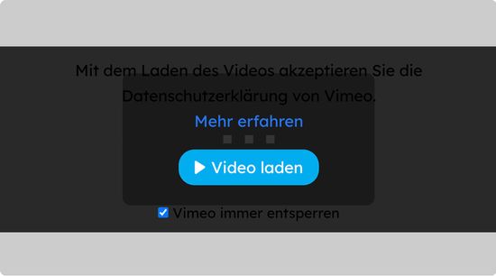 Example: How the GDPR impacts accessiblity with 2-click-solutions