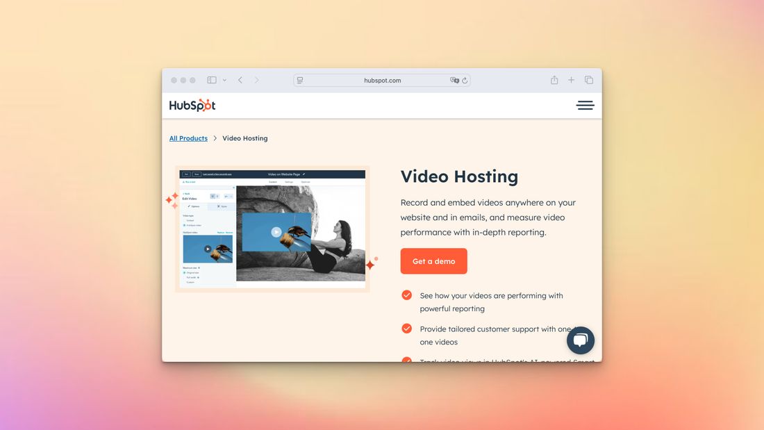 Hubspot Video Hosting