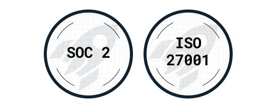 Icon für SOC 2 und ISO 27001