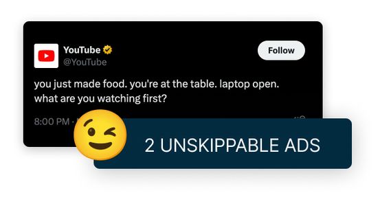 Werbung stört einfach