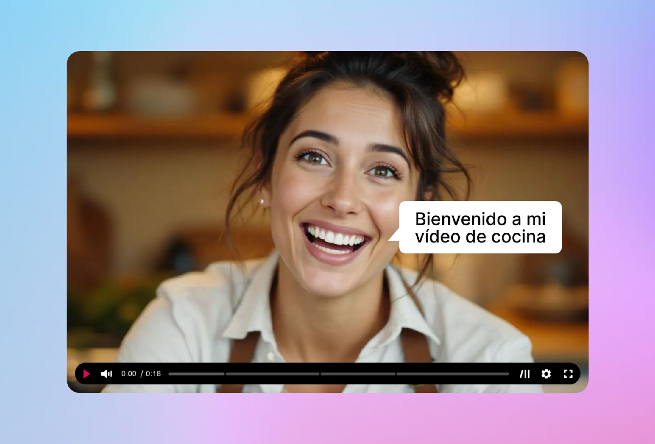 KI Funktion: Lippensyncrone Audio Übersetzung