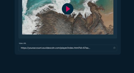 Ignite Video URL im Backend